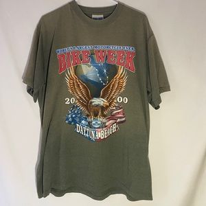 MENS VINTAGE DAYTONA BEACH BIKE WEEK 2000 SHIRT XL